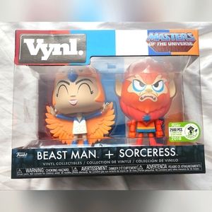 Funko Vynl.Motu Beast Man and Sorceres